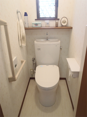 TOTOピュアレストQRにお取替え